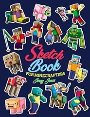 Sketch book minecrafters for sale  Delivered anywhere in USA 