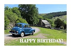 Happy birthday morris for sale  Delivered anywhere in UK