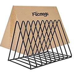 Facmogu Vinyl Record Storage Holder Stand Rack, Files for sale  Delivered anywhere in UK
