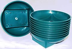 Green round square for sale  Delivered anywhere in UK