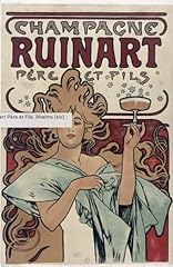 Champagne ruinart affiche d'occasion  Livré partout en Belgiqu