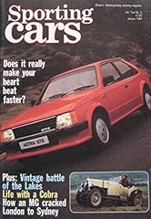 Sporting cars magazine usato  Spedito ovunque in Italia 