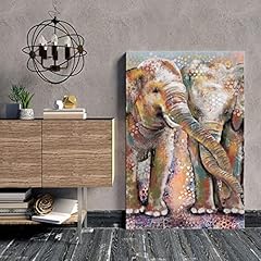 Ouelegent elephant painting for sale  Delivered anywhere in USA 