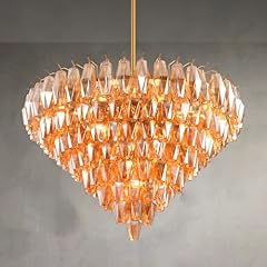 Gold tiered chandelier for sale  Delivered anywhere in USA 