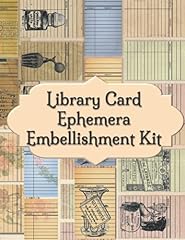 Library card ephemera for sale  Delivered anywhere in USA 