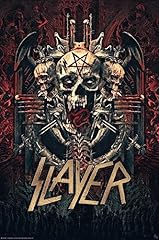 Slayer music poster for sale  Delivered anywhere in USA 