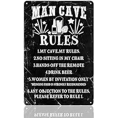 Man cave rules for sale  Delivered anywhere in USA 