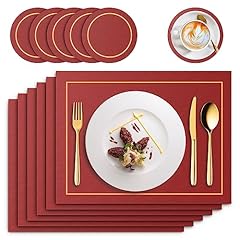 Mivcinn placemats coaster for sale  Delivered anywhere in UK