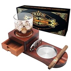 Wooden cigar ashtray for sale  Delivered anywhere in UK