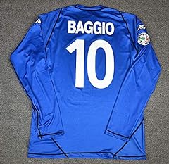 Usato, Generic Baggio#10 Long Sleeve Maglia Retro 2003-2004 Blue Color (M, Blue) usato  Spedito ovunque in Italia 
