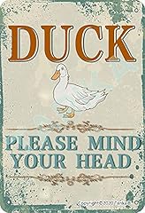 Jiufotk duck warning for sale  Delivered anywhere in USA 