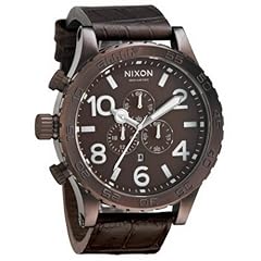 Nixon chrono leather for sale  Delivered anywhere in USA 