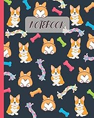 Notebook: Cute Corgi & Butt - Lined Notebook, Diary,, used for sale  Delivered anywhere in UK