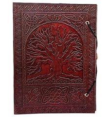 Large leather journal for sale  Delivered anywhere in USA 