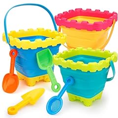 Foldable beach bucket for sale  Delivered anywhere in UK