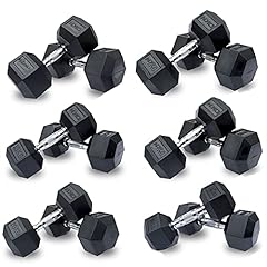 Dumbbells weights hex for sale  Delivered anywhere in UK