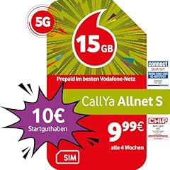 Vodafone prepaid callya gebraucht kaufen  Wird an jeden Ort in Deutschland