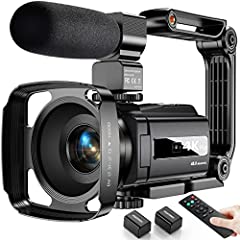 Videokamera camcorder 48mp gebraucht kaufen  Wird an jeden Ort in Deutschland