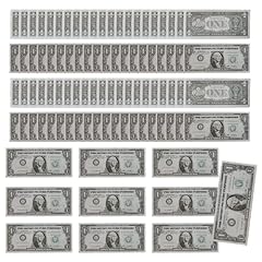 Dollar bill banconote usato  Spedito ovunque in Italia 