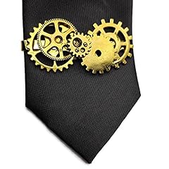 Gold steampunk tie for sale  Delivered anywhere in UK