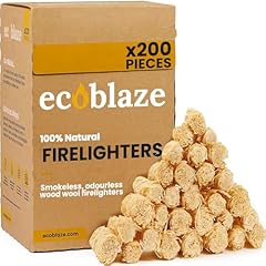 200 firelighters ecoblaze for sale  Delivered anywhere in UK
