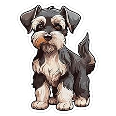 Miniature schnauzer sticker for sale  Delivered anywhere in USA 