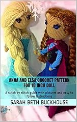 Anna elsa crochet for sale  Delivered anywhere in USA 