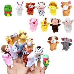 12pcs finger puppets for sale  Delivered anywhere in UK