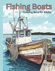 Fishing boat coloring for sale  Delivered anywhere in USA 