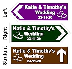 Wedding road sign for sale  Delivered anywhere in Ireland