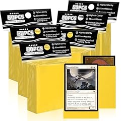 Yellow card sleeves for sale  Delivered anywhere in UK