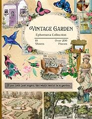 Vintage garden ephemera for sale  Delivered anywhere in UK
