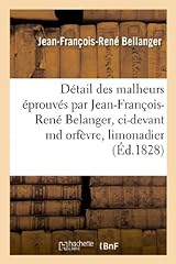 Détail malheurs éprouvés d'occasion  Livré partout en France