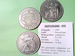 Deutschland ecu 1992 gebraucht kaufen  Wird an jeden Ort in Deutschland