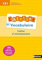 Atelier vocabulaire ce1 d'occasion  Livré partout en Belgiqu