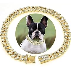 Golden dog chain for sale  Delivered anywhere in UK