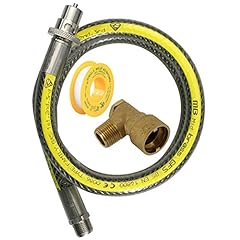 SPARES2GO Universal Oven Cooker Gas Supply Hose, PTFE for sale  Delivered anywhere in UK