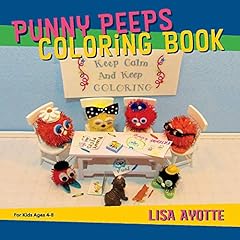 Punny peeps coloring for sale  Delivered anywhere in USA 