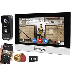 Bextgoo videocitofono wifi usato  Spedito ovunque in Italia 