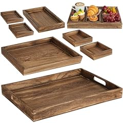 Lotfancy wooden serving for sale  Delivered anywhere in USA 