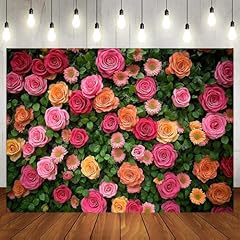 7x5ft floral backdrop for sale  Delivered anywhere in USA 