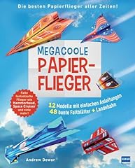 Megacoole papierflieger bastel gebraucht kaufen  Wird an jeden Ort in Deutschland