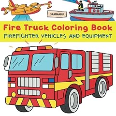Fire truck coloring for sale  Delivered anywhere in UK