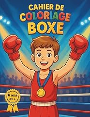 Cahier coloriage boxe usato  Spedito ovunque in Italia 