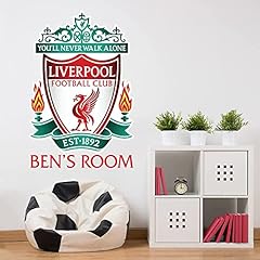Liverpool wall sticker for sale  Delivered anywhere in Ireland