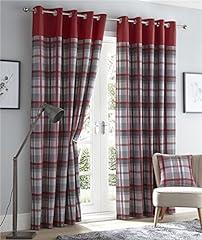 Homemaker red curtains for sale  Delivered anywhere in UK
