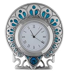 Stunning pewter peacock for sale  Delivered anywhere in UK