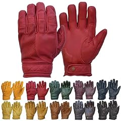 Goldtop Short Bobber Leather Motorcycle Gloves - Imperial for sale  Delivered anywhere in UK