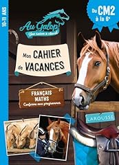 Cahier vacances galop d'occasion  Livré partout en France