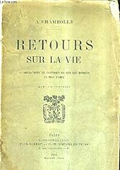 Retours vie appreciations d'occasion  Livré partout en France